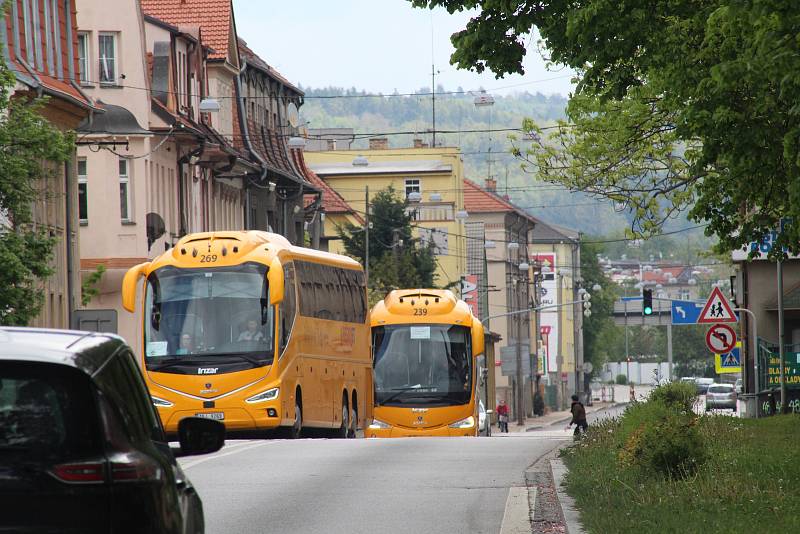 Rekonstrukce ulice Mánesova a její značení