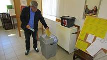 Volby v Chlebově, místní části Soběslavi na Táborsku.