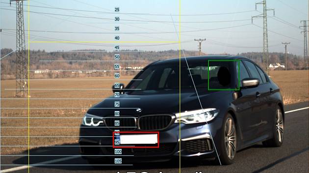 Někteří řidiči šlápli na plyn víc, než je třeba. Snímek z radaru.