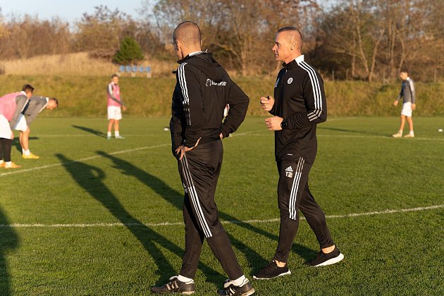 Tandem Nikl - Zápotočný vedl trénink Dynama