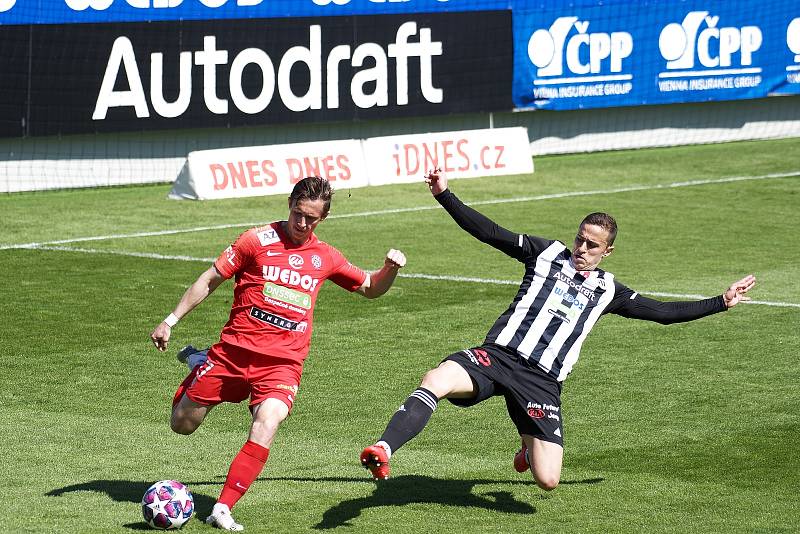 Fortuna liga, fotbal, Dynamo České Budějovice - FC Zbrojovka Brno.