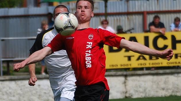 Jindřich Rosůlek půjde do sobotní druholigové derniéry proti Sokolovu v S. Ústí s přáním dát ve druhé lize gól.