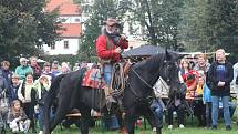 Budějovický western na Sokolském ostrově.