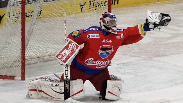 Jakub Kovář se zaskvěl v nedělním extraligovém duelu s Litvínovem (5:1) a s největší pravděpodobností nastoupí i ve čtvrtek v televizní předehrávce v Plzni. 