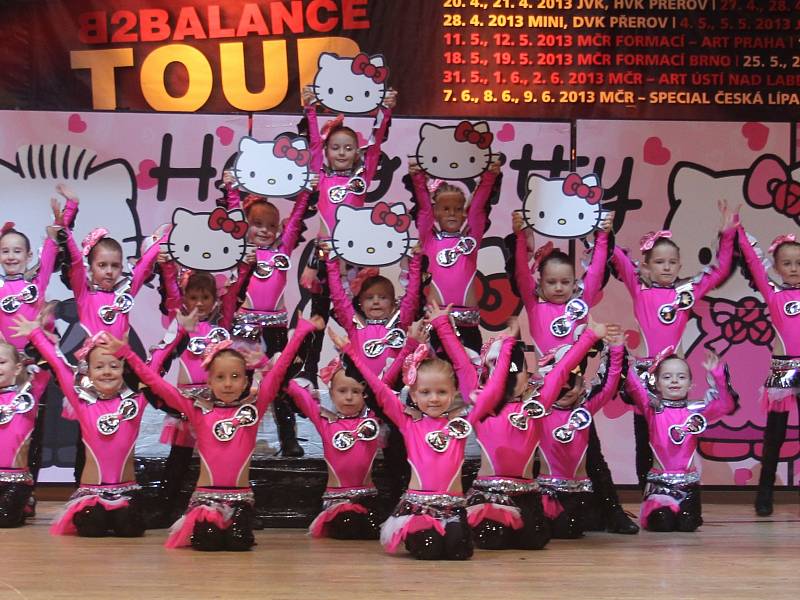 Už čtyř až šestileté děti z českobudějovické taneční školy MOVE 21 dokázaly zabodovat se svou choreografií Hello Kitty na Mistrovství České republiky 2013. Toto taneční centrum nabízí přibližně 45 kroužků a tanečních skupin pro holky i kluky od tří let.