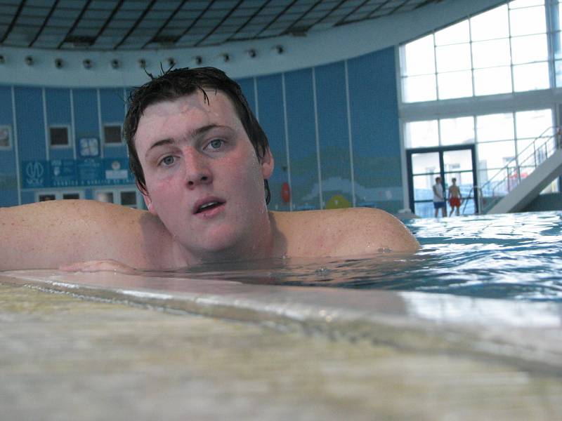 Českobudějovický rekordman Filip Pytel začíná pozvolna trénovat, rád by se vrátil do špičky dálkového plavání.