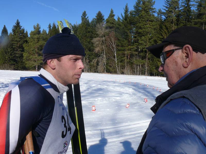 Šumavská 30. Lyžařský závod v Nové Peci u Lipna