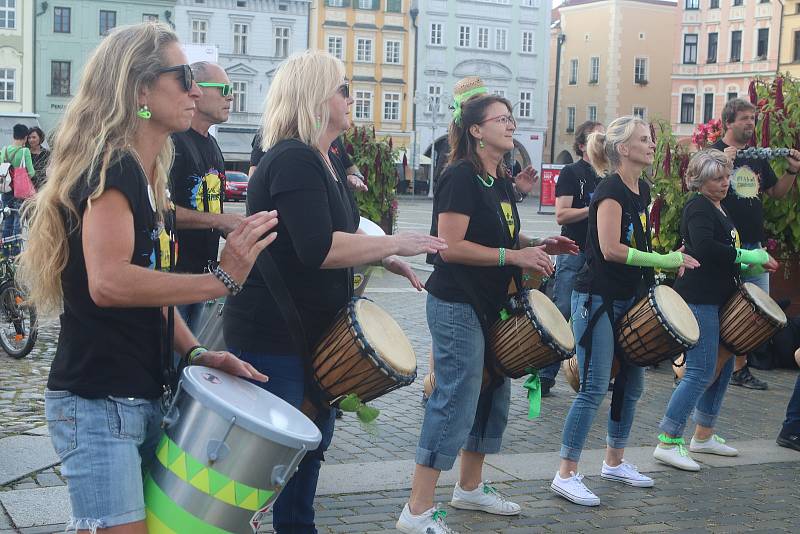 Buskers Fest České Budějovice.