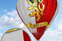 Na balon v národních barvách přispělo i město České Budějovice. Vzlétá výjimečně.