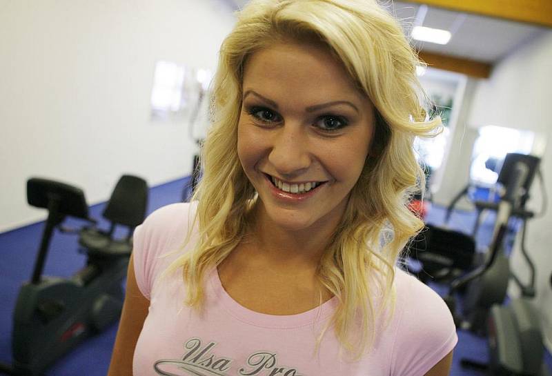 Andrea Zemánková je finalistka soutěže Miss aerobik 2009