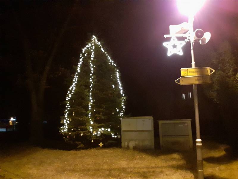 Vánoční strom Libníč.