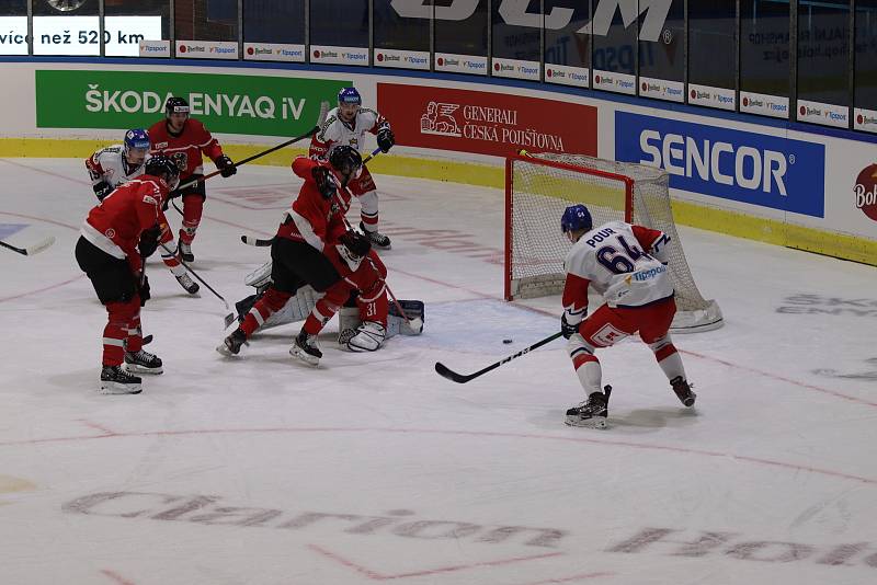 Euro Hockey Challenge ČR - Rakousko v Jindřichově Hradci