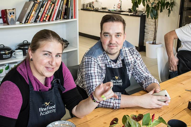 Čtenáři Deníku vařili s Honzou Krobem, majitelem a lektorem Fine Food Academy.