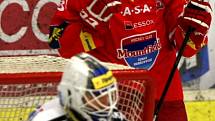 Utkání  Tipsport hokejové extraligy mezi HC Mountfield České Budějovice a HC Kometa Brno