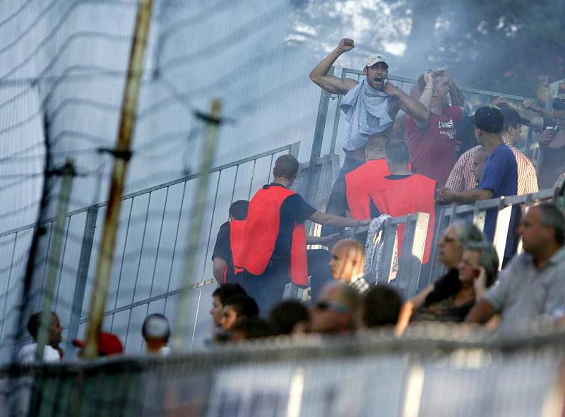 Utkání 5. kola Gambrinus ligy mezi SK Dynamo České Budějovice a FK Hradec Králové