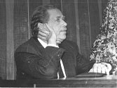 Václav Havel v rozhovoru pro Jihočeskou pravdu v roce 1992.