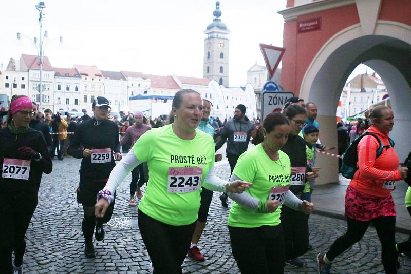 Běh Nutrend Family Run v Českých Budějovicích.