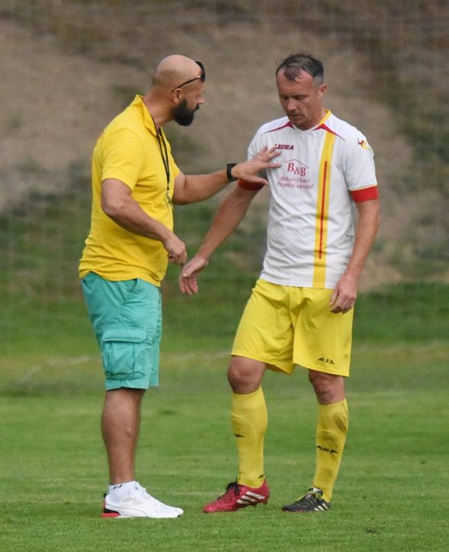 Fotbalový krajský přebor: Týn n. Vlt. - Strakonice 0:0.