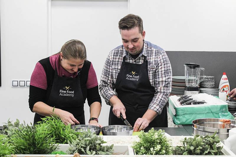 Čtenáři Deníku vařili s Honzou Krobem, majitelem a lektorem Fine Food Academy.