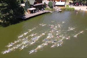 Triatlon Jivno 2023. Závod byl i mistrovstvím kraje