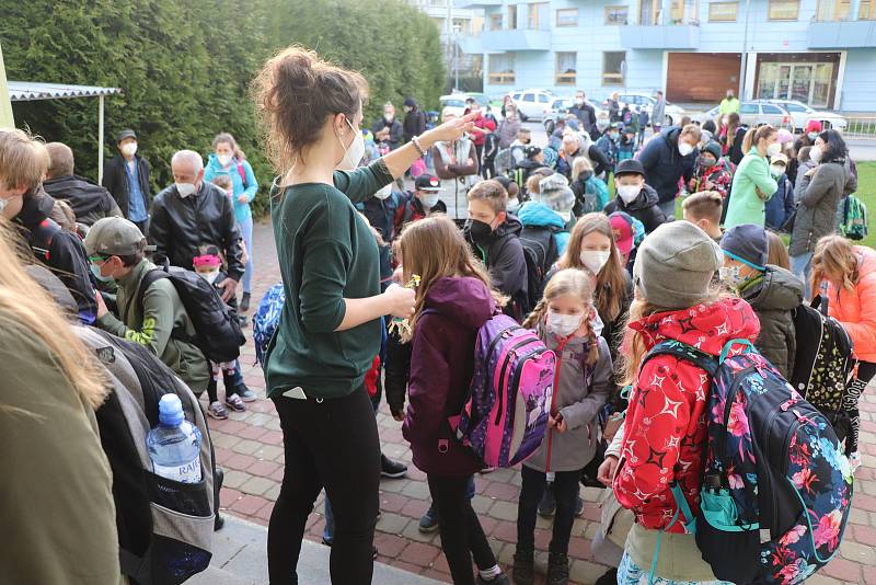 První školní den v ZŠ Nerudova v Českých Budějovicích