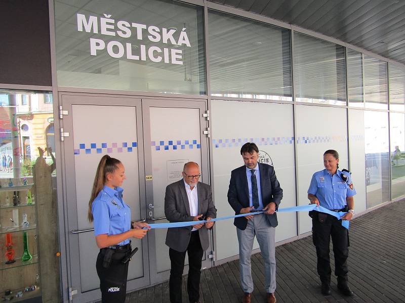 Českobudějovičtí strážníci mají nové zázemí v Mercury centru.