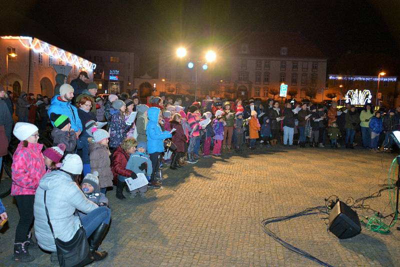 Česko zpívá koledy 2019 v Týně nad Vltavou.