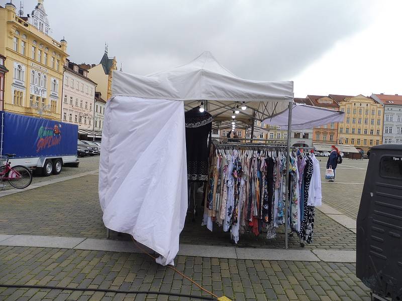 Na náměstí Přemysla Otakara II. v Českých Budějovicích navštívíte až do soboty italské trhy.