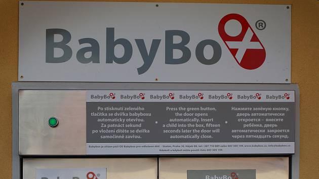 Babybox v Českých Budějovicích.