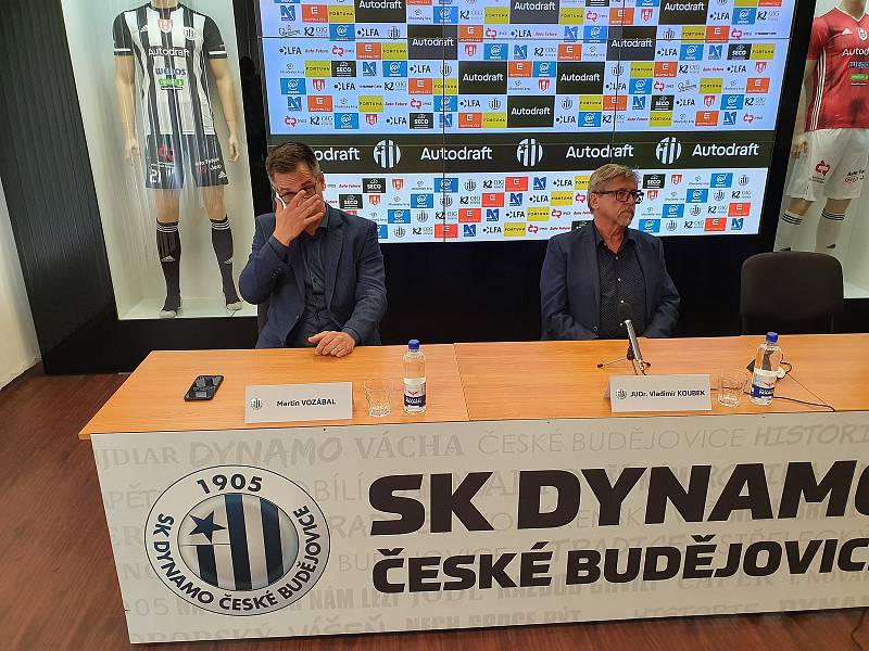 Vladimír Koubek se představuje jako nový šéf Dynama.