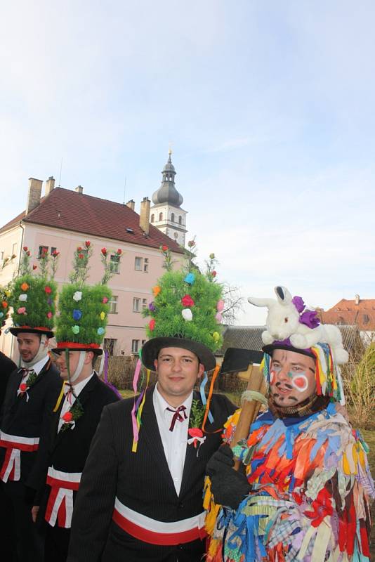 Masopust v Nových Hradech.