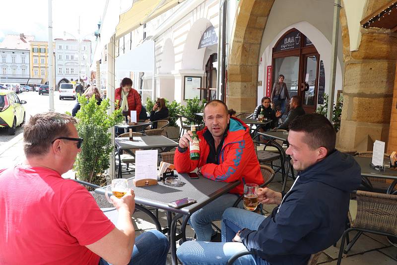 Předzahrádky v Českých Budějovicích,náměstí Přemysla Otakara II