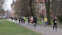 Ulice Českých Budějovic zaplavili účastníci ČEZ Run Tour.