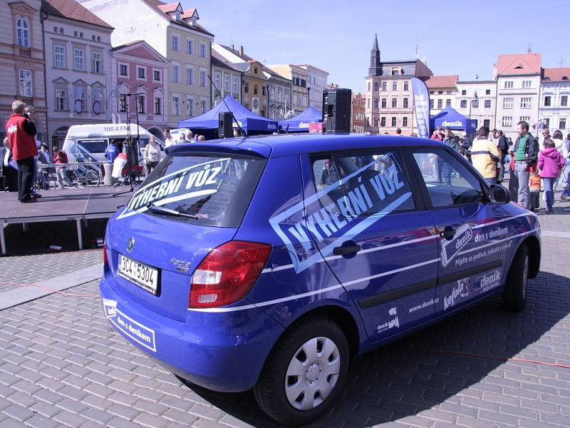 Den s Deníkem v Českých Budějovicích - výherní vůz