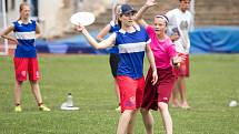 V Českých Budějovicích se konalo o víkendu historicky první mistrovství juniorů ve frisbee pod širým nebem.