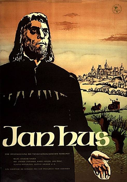 Plakát k filmu Jan Hus.