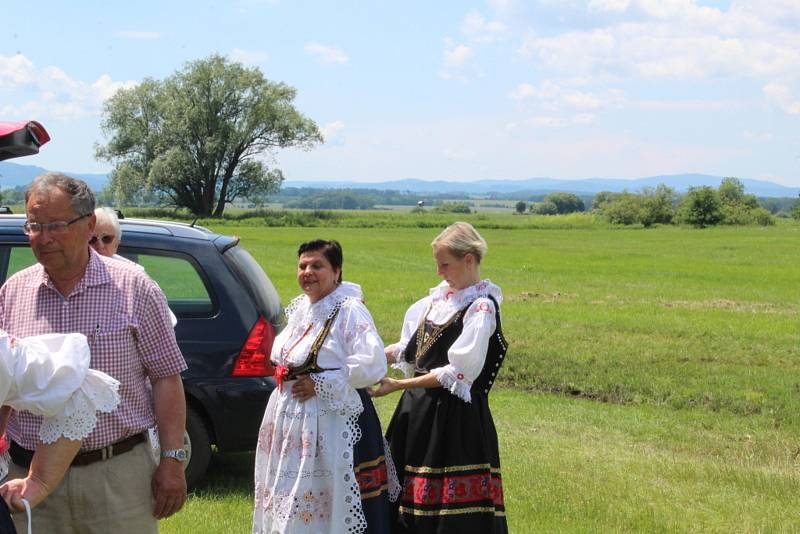 Kubatovy slavnosti pořádané obcí Dívčice a dalšími partnery 27. června 2020. Vystoupil mimo jiné folklórní soubor ze Ševětína.