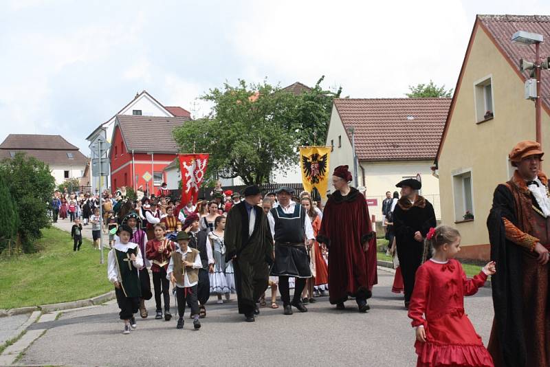 Hornické slavnosti v Rudolfově. 