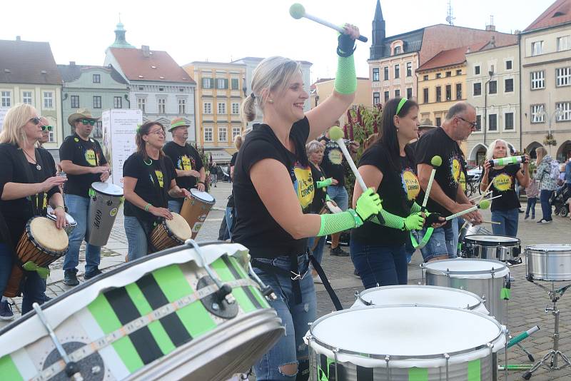 Buskers Fest České Budějovice.