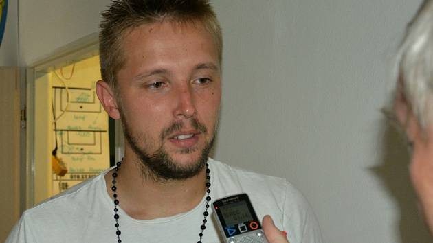 Michal Toma po zápase s Hradcem odpovídá na dotazy Deníku jižní Čechy.
