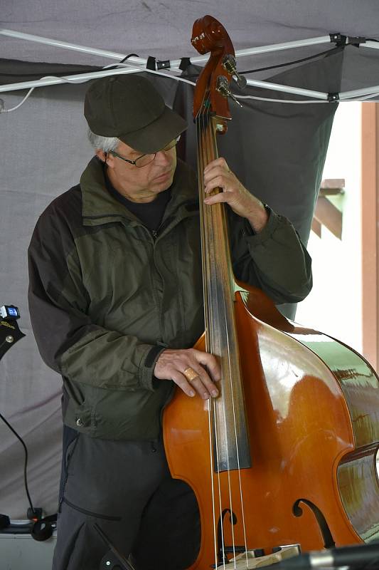 Kapely a muzikanti vystoupili na různých místech Týna nad Vltavou.