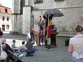 Festival pouličního umění v ČB, 25. - 27. 6. 2014 zahájilo Divadlo Kvelb.