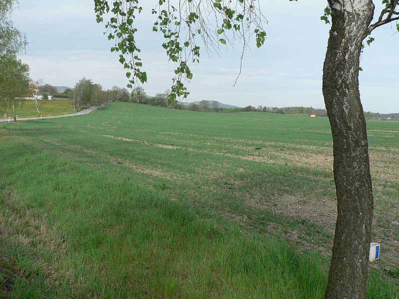Zemědělce na polích letos znovu trápí sucho. Snímek je z okolí Čakova na Českobudějovicku.