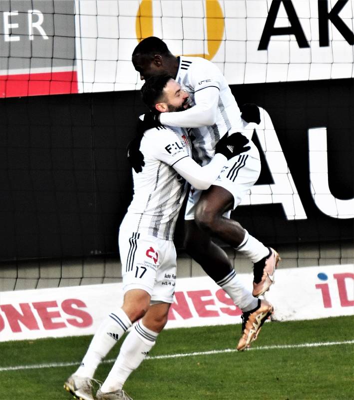 Fotbalový MOL Cup: Dynamo České Budějovice - Zbrojovka Brno 2:1 (2:0).