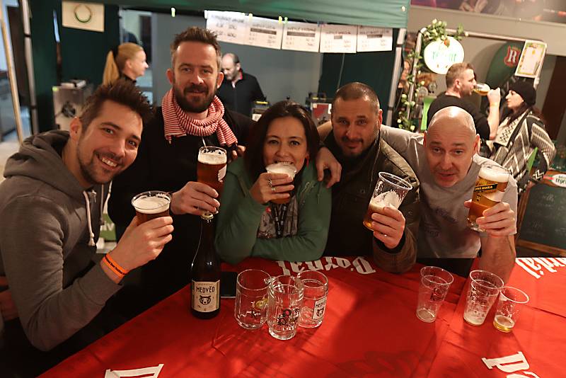 International beer festival v českobudějovické Gerbeře.