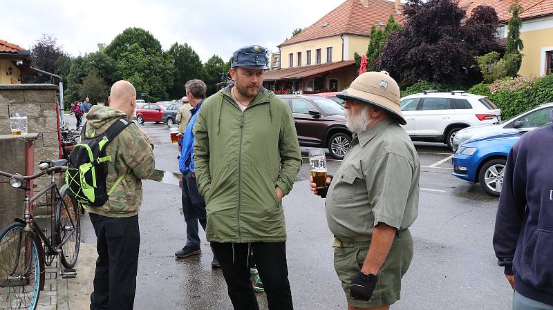 Šestý ročník cyklozávodu Zrezlá šlapka v Týně nad Vltavou.