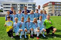 Kapřík Cup desetiletých hráčů vyhráli v Třeboni fotbalisté Slovanu Bratislava.