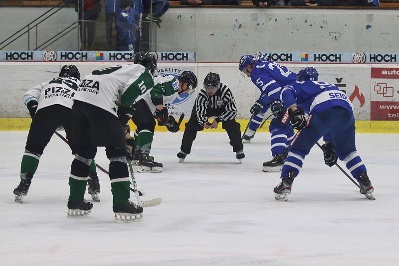 Finále play off hokejové druhé ligy Tábor - Příbram. Foto: Petr Hřídel