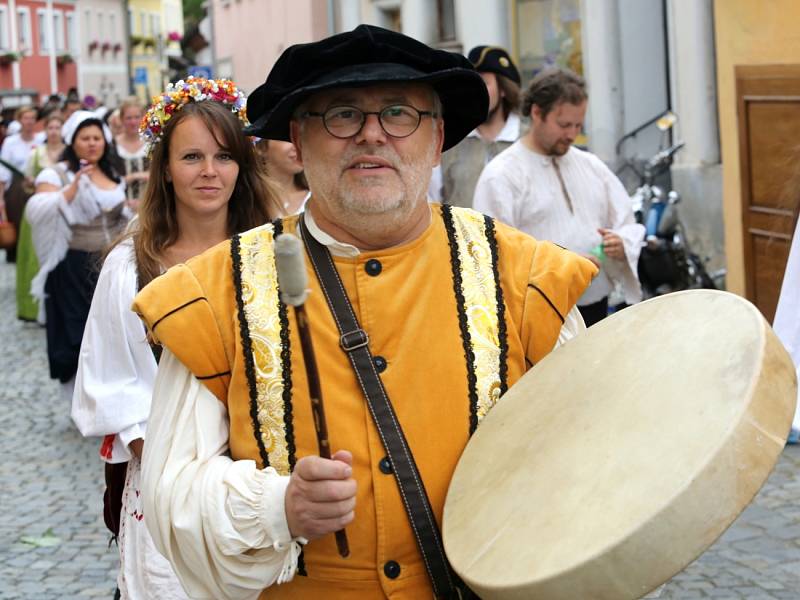 Slavnosti pětilisté růže Český Krumlov 2014.