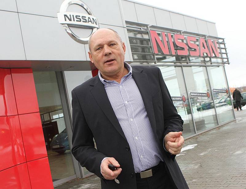 Nový Nissan autosalon v vČeských Budějovicích
